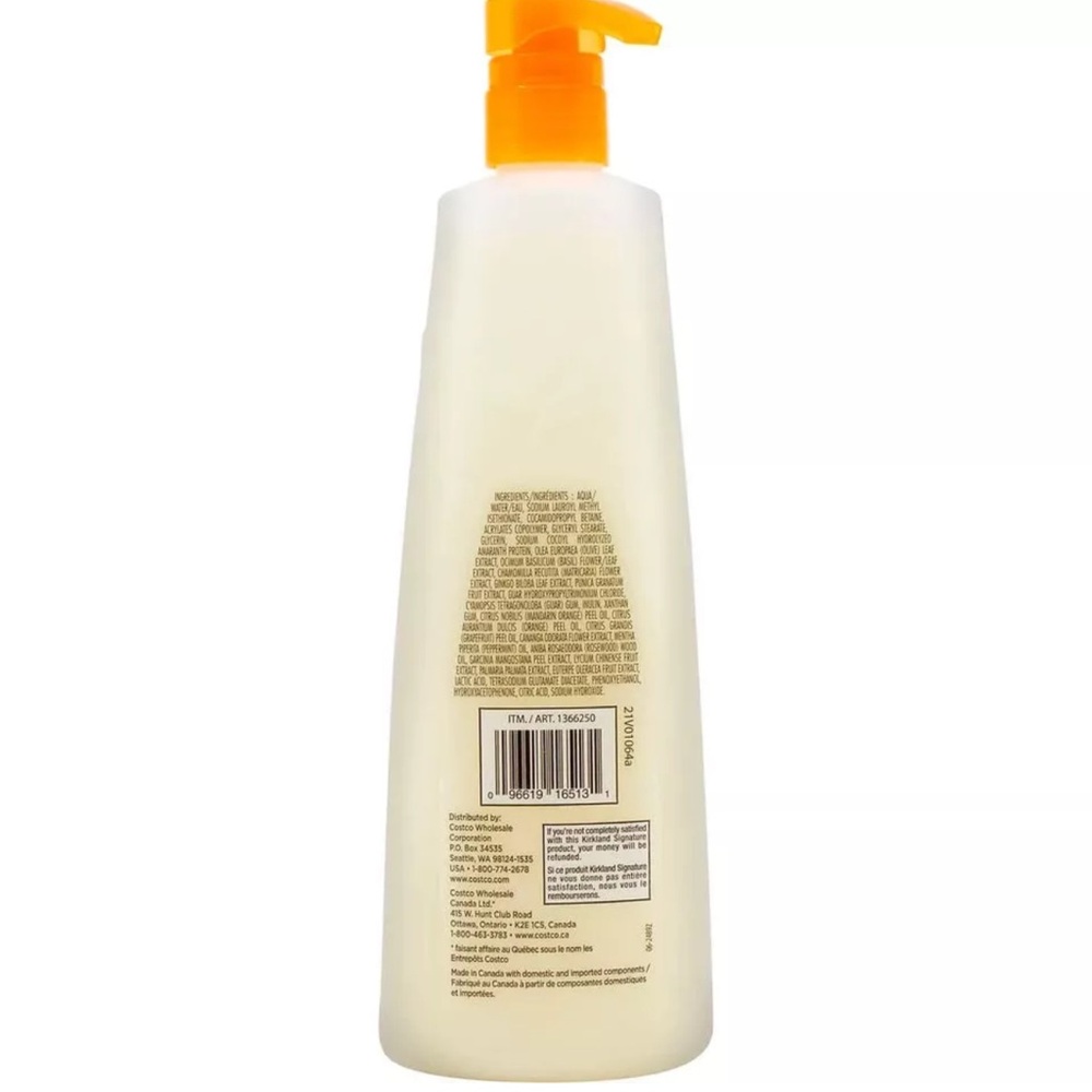 Kirkland Signature Liquid Body Wash Natural Citrus 27 fl oz 2-count New - Picture 5 of 8
